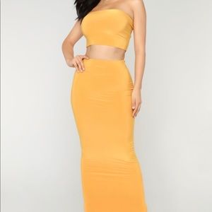Mustard 2 piece set